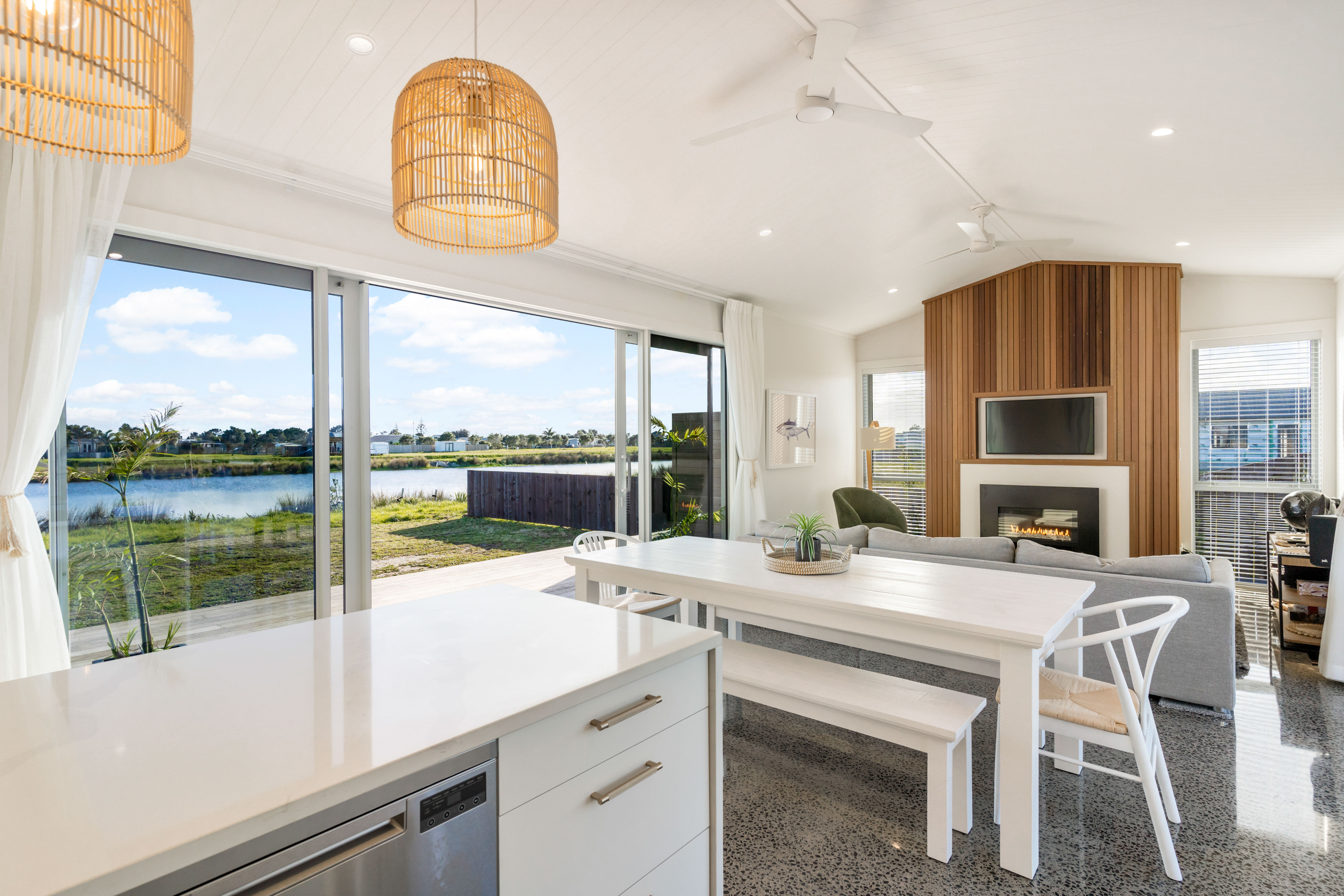 Coromandel Beach House - Interior View