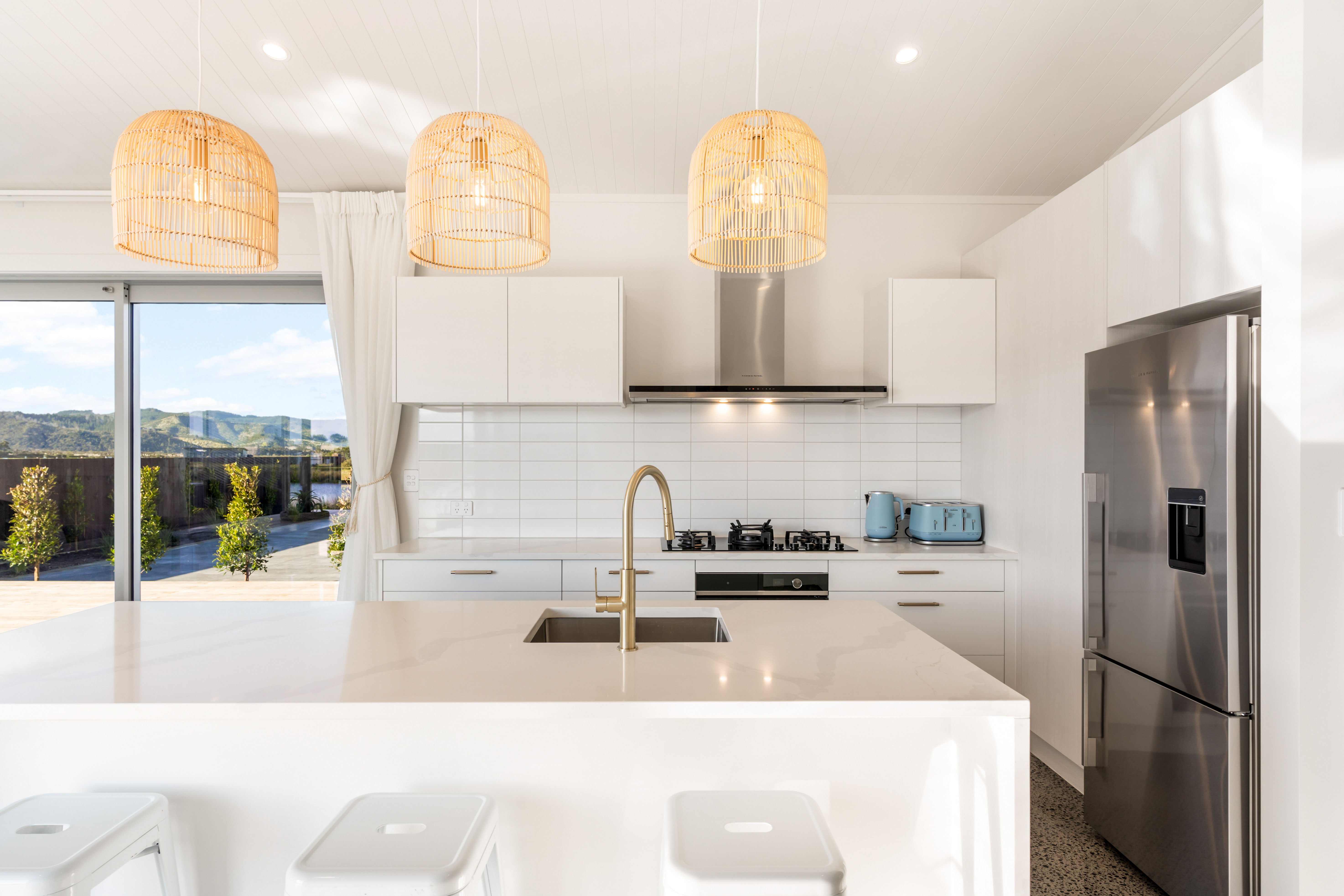 Coromandel Beach House - Kitchen