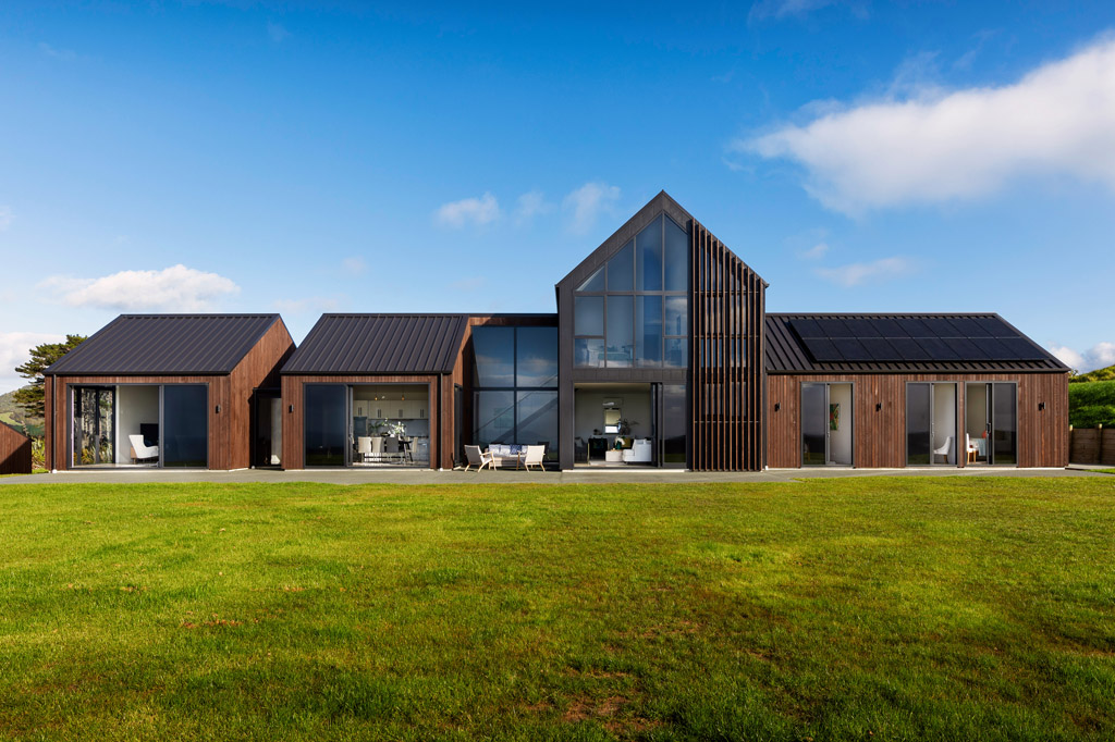 Modern rural retreat in Pakiri